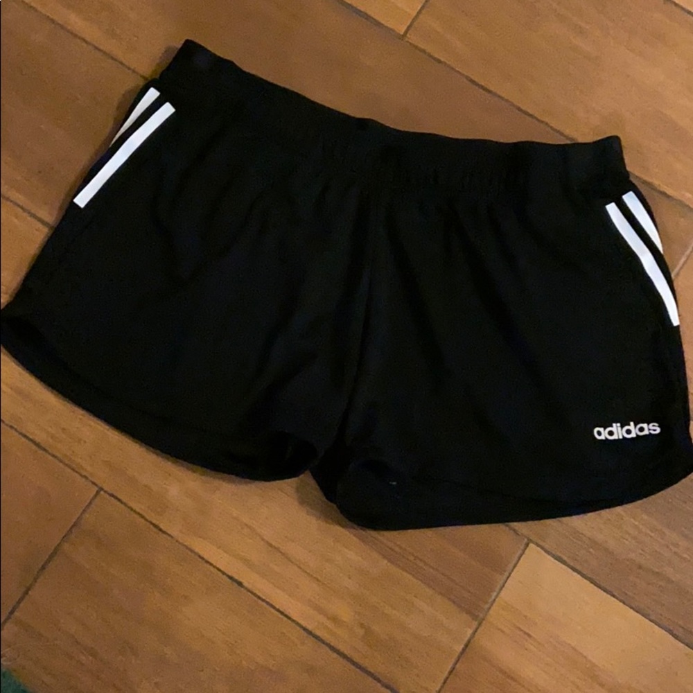 2/$12 Adidas 3-Stripes Shorts